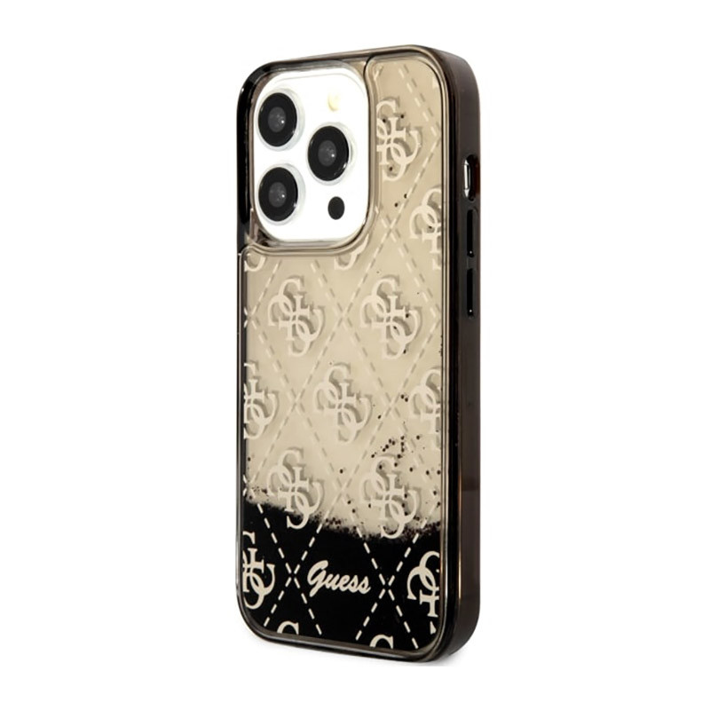 Etui Do iPhone 14 Pro Guess Liquid Glitter...
