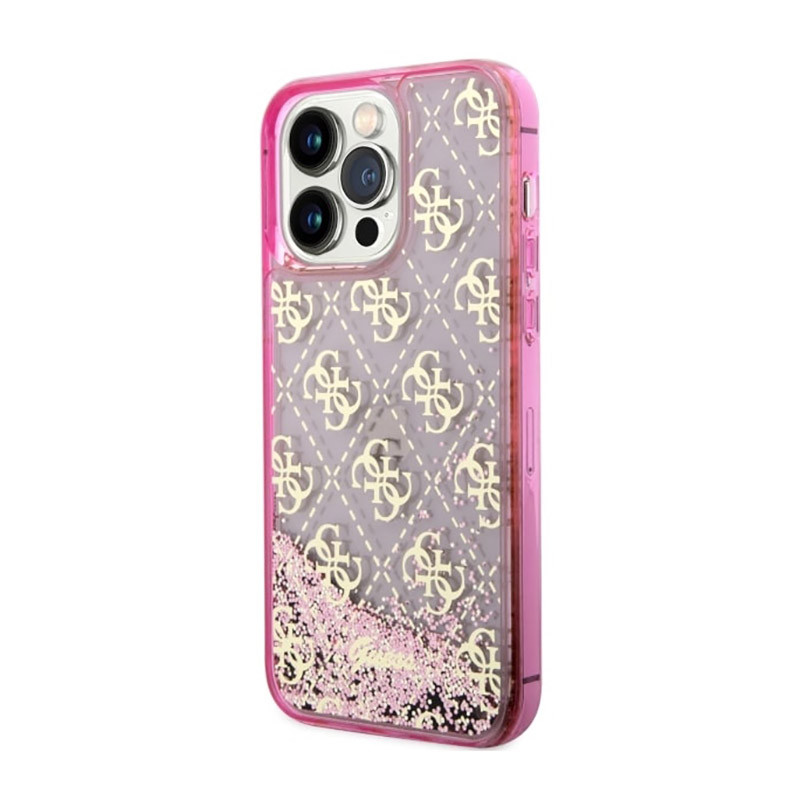 Etui Do iPhone 14 Pro Guess Liquid Glitter...