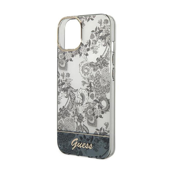 Etui Do iPhone 14 Plus Guess Porcelain Collection Szary