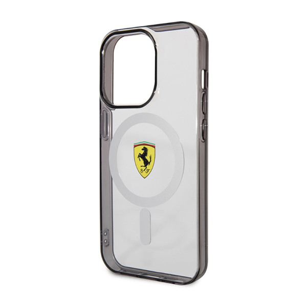 Etui Do iPhone 14 Pro Ferrari Outline MagSafe Przezroczysty
