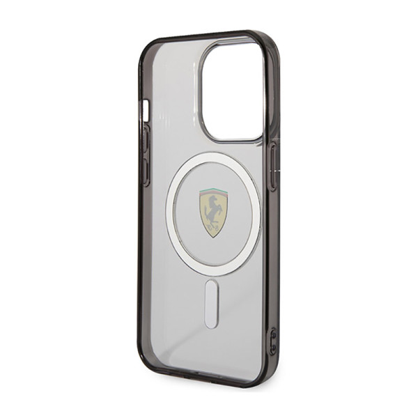 Etui Do iPhone 14 Pro Ferrari Outline MagSafe Przezroczysty