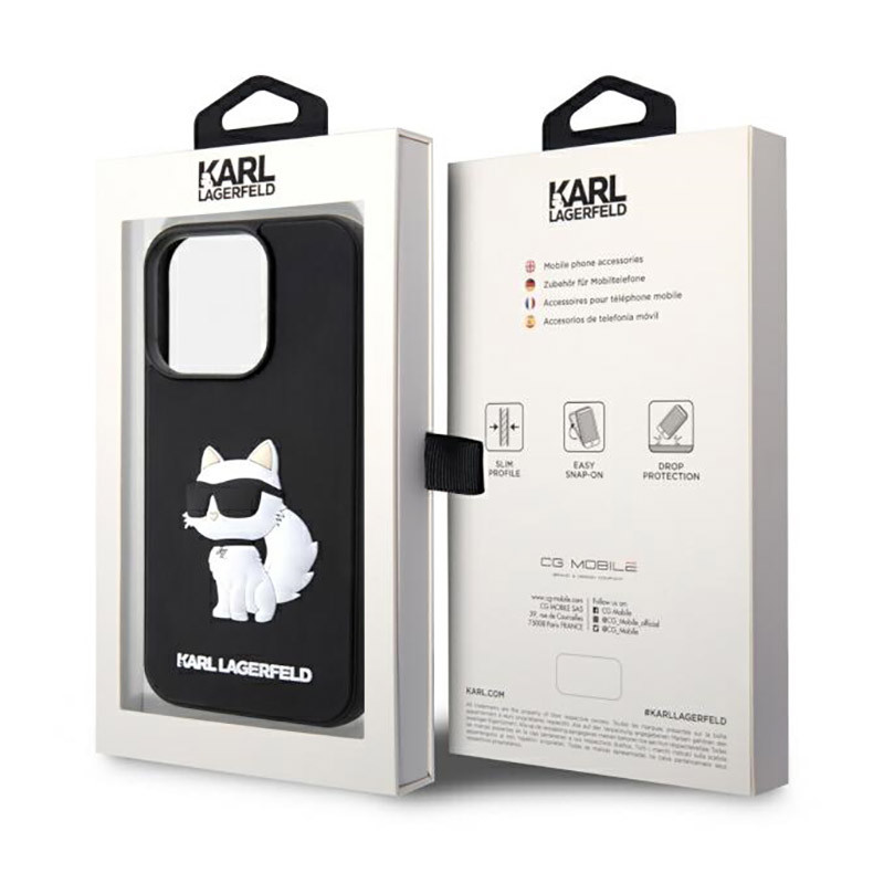 Etui Do iPhone 14 Pro Karl Lagerfeld 3D Rubber...