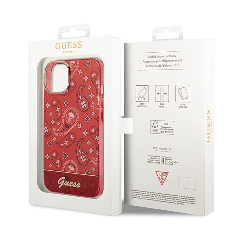 Etui Do iPhone 14 Plus Guess Bandana Paisley...