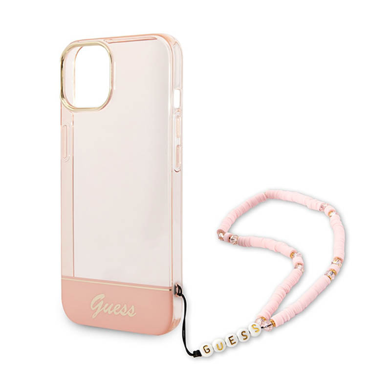Etui Do iPhone 14 Plus Guess Translucent Pearl...