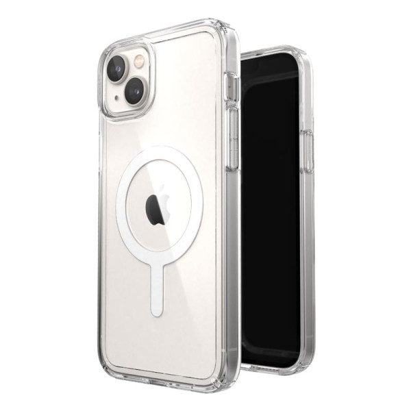 Etui Do iPhone 14 Plus Z Połowką Microban Speck Gemshell + MagSafe Przezroczysty