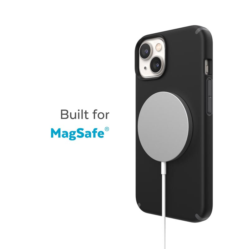 Etui Do iPhone 14 Plus Z Powłoką Microban Speck Candyshell Pro + MagSafe Czarny