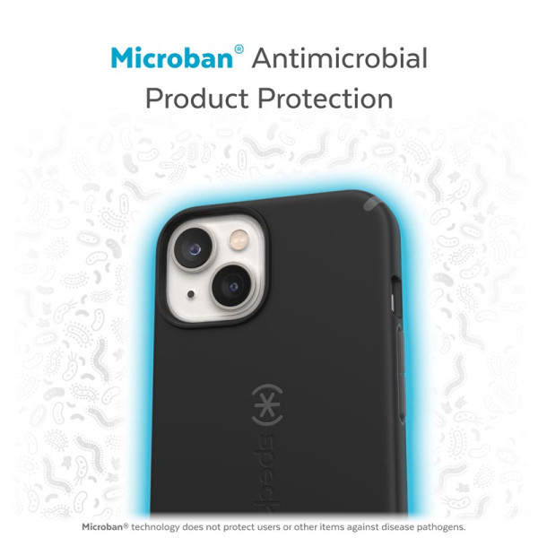 Etui Do iPhone 14 Plus Z Powłoką Microban Speck Candyshell Pro + MagSafe Czarny