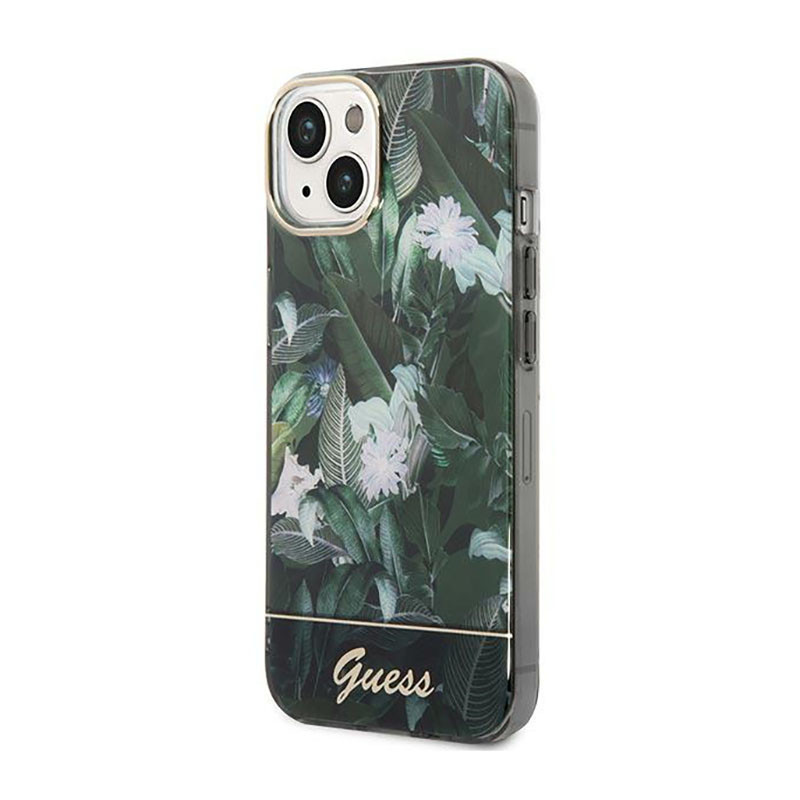 Etui Do iPhone 14 Plus Guess Jungle Case Zielony