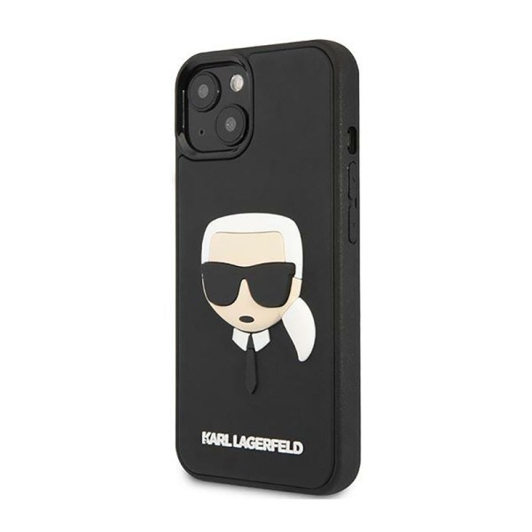 Etui Do iPhone 14 Plus Karl Lagerfeld 3D Rubber Karl`S Head Czarny