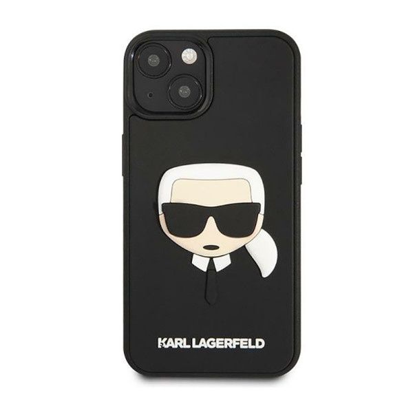 Etui Do iPhone 14 Plus Karl Lagerfeld 3D Rubber Karl`S Head Czarny