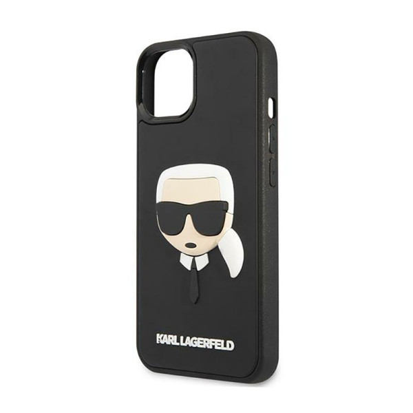 Etui Do iPhone 14 Plus Karl Lagerfeld 3D Rubber Karl`S Head Czarny