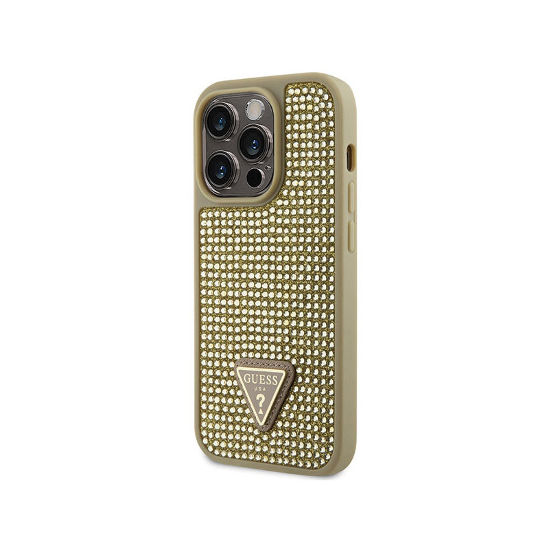Etui Do iPhone 14 Pro Guess Rhinestone Triangle...