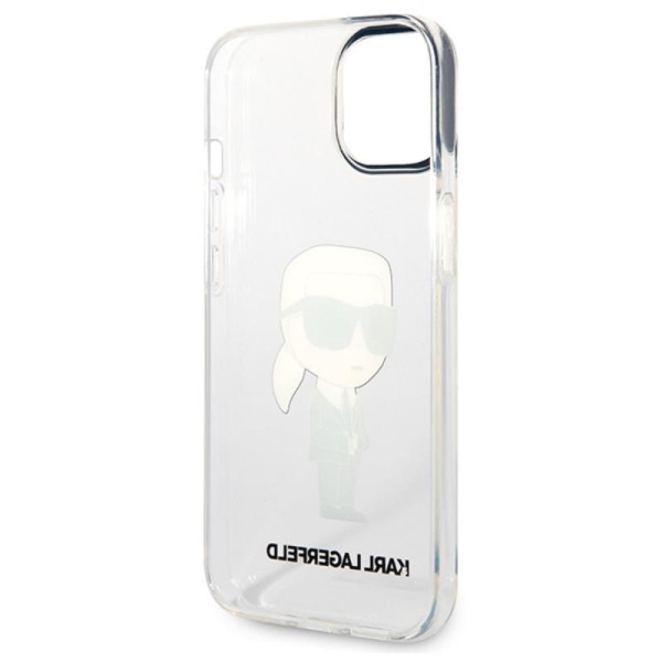 Etui Do iPhone 14 Plus Karl Lagerfeld Iml NFT Ikonik Przezroczysty