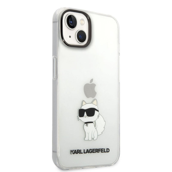 Etui Do iPhone 14 Plus Karl Lagerfeld Iml NFT Choupette Przezroczysty