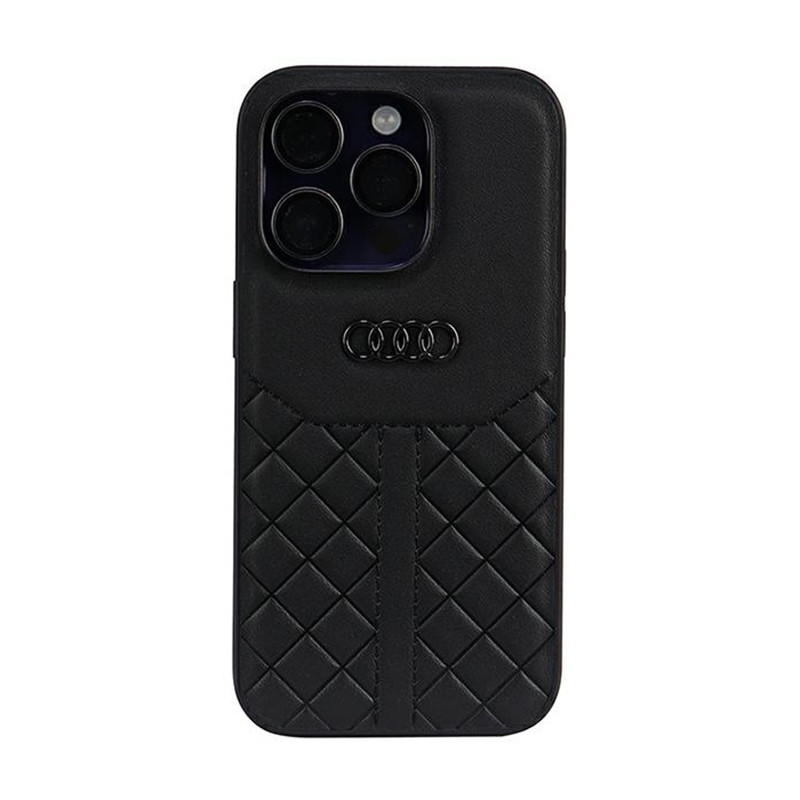 Etui DoiPhone 14 Pro Audi Genuine Leather Czarny