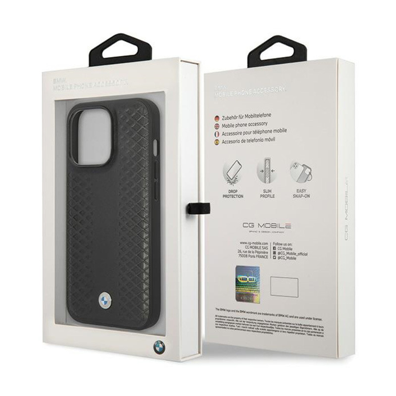 Etui Do iPhone 14 Pro BMW Leather Diamond...