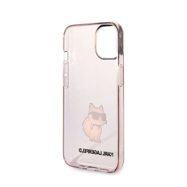 Etui Do iPhone 14 Plus Karl Lagerfeld Iml NFT Choupette Różowy