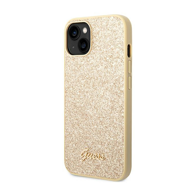 Etui Do iPhone 14 Guess Glitter Flakes Metal...