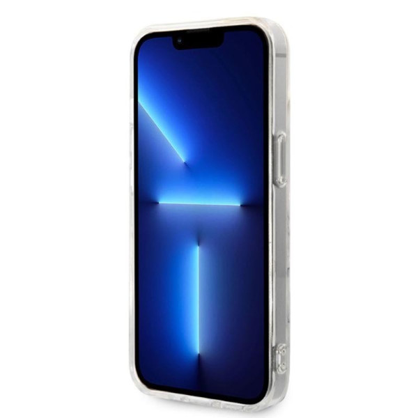 Zestaw Etui + Ładowarka MagSafe Do iPhone 14 Plus Guess Bundle Pack MagSafe Iml Marble Biały