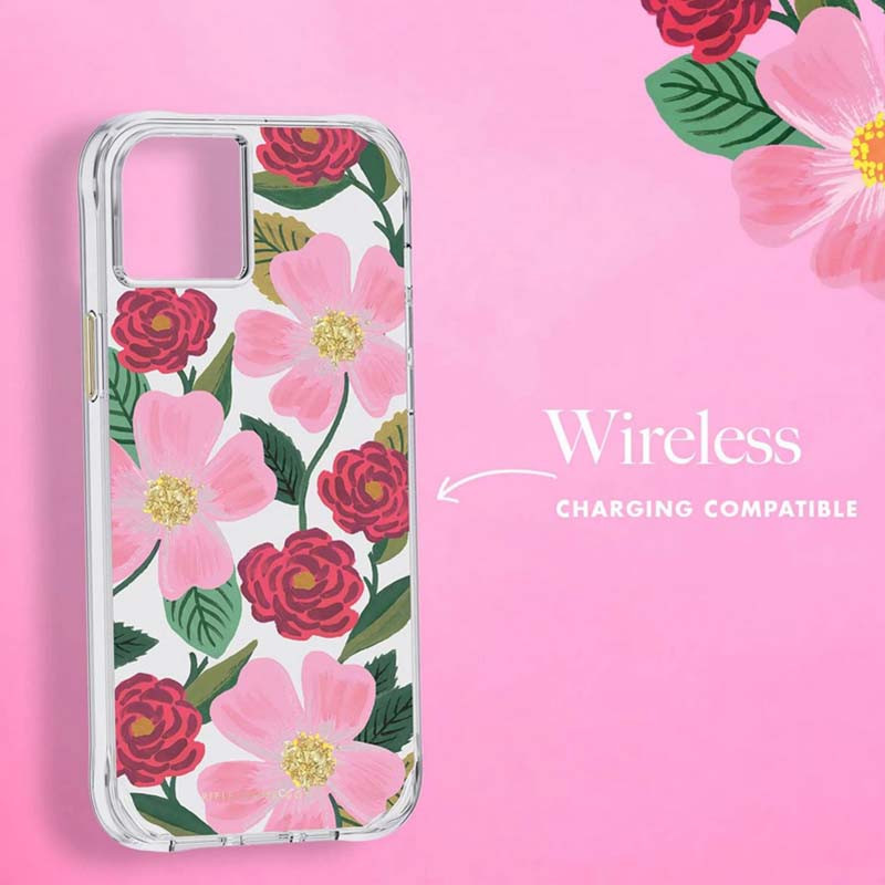 Etui Do iPhone 14 Plus Zdobione Złotem Rifle...