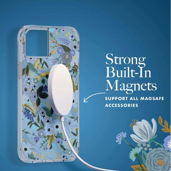 Etui Do iPhone 14 Plus Rifle Paper Clear MagSafe Przezroczysty