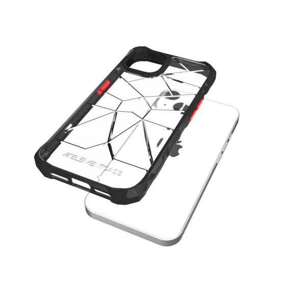 Etui Pancerne Do iPhone 14 ( Mil-Spec Drop Protection ) Element Case Special Ops X5 Przezroczysty