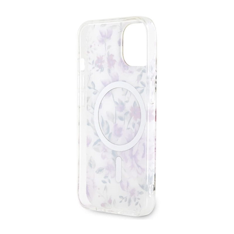 Etui Do iPhone 14 Plus Guess Flower MagSafe...