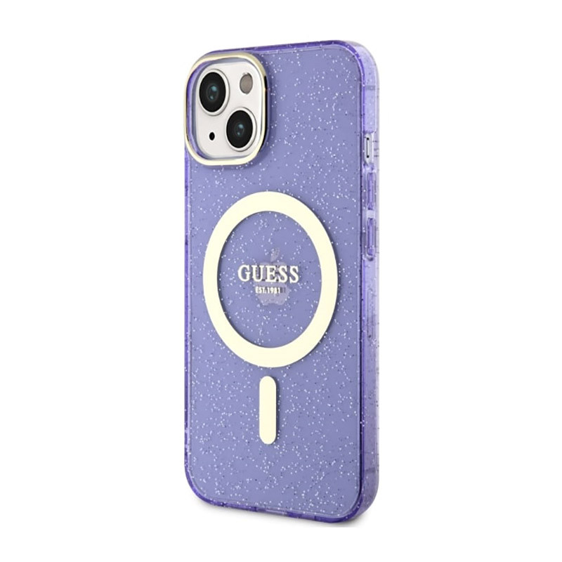 Etui Do iPhone 14 Plus Guess Glitter Gold...