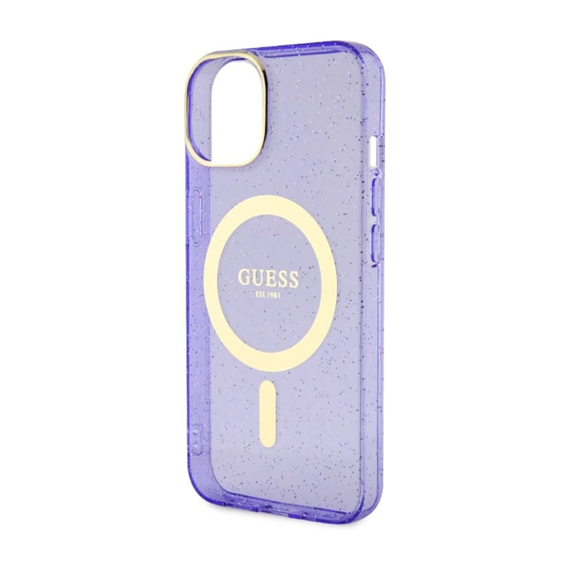 Etui Do iPhone 14 Plus Guess Glitter Gold...