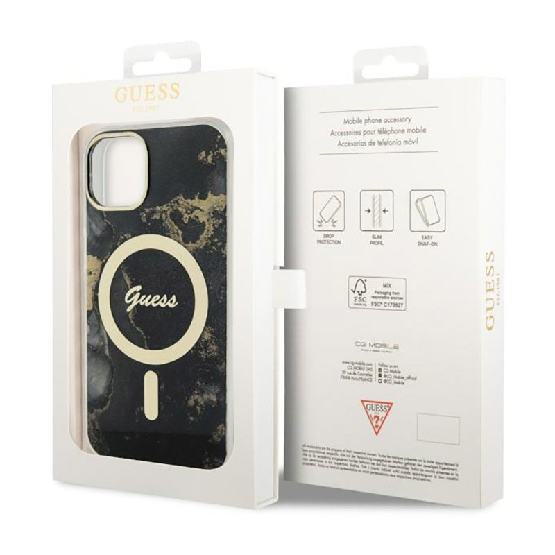 Etui Do iPhone 14 Plus Guess Golden Marble...