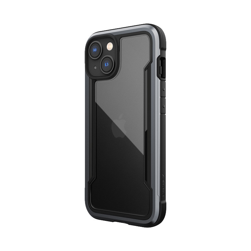 Etui Aluminiowe Do iPhone 14 ( Drop-Tested 3M ) X-Doria Raptic Shield Czarny