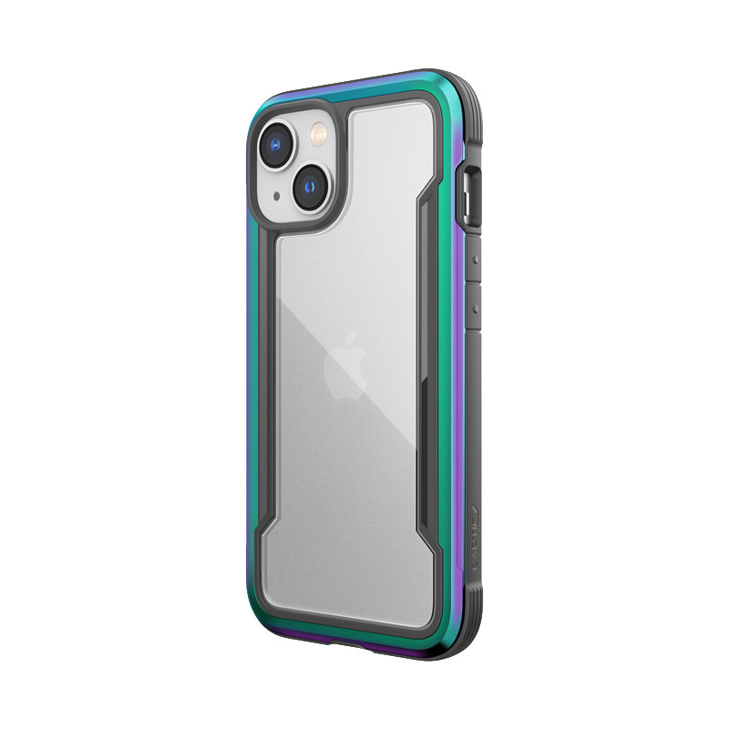 Etui Aluminiowe Do iPhone 14 ( Drop-Tested 3M ) X-Doria Raptic Shield Przezroczysty