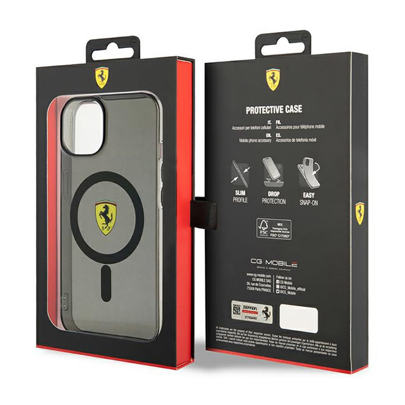 Etui Do iPhone 14 Plus Ferrari Translucent...