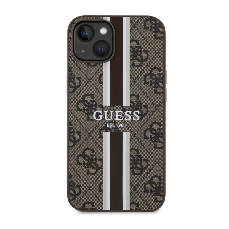 Etui Do iPhone 14 Plus Guess 4G Printed Stripes...