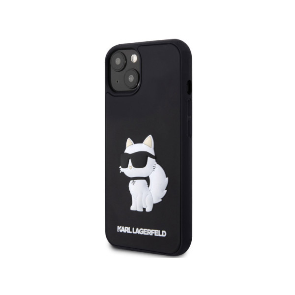 Etui Do iPhone 14 Plus Karl Lagerfeld 3D Rubber NFT Choupette Czarny