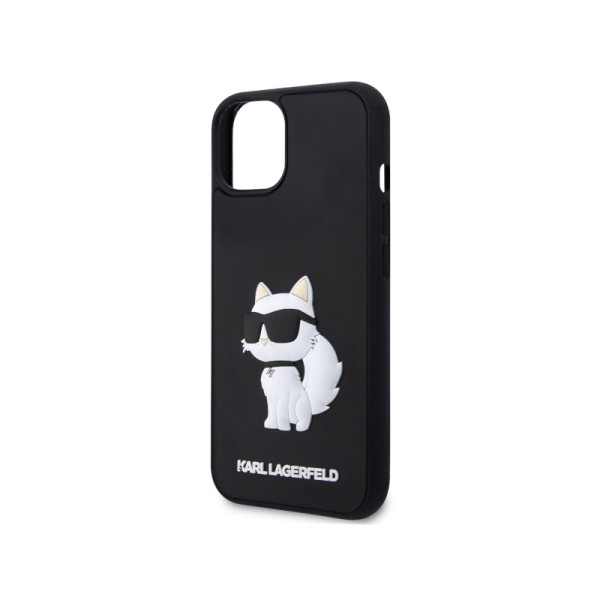 Etui Do iPhone 14 Plus Karl Lagerfeld 3D Rubber NFT Choupette Czarny