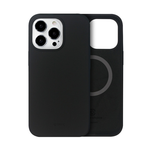 Etui Do iPhone 13 Pro Max MagSafe Crong Color Cover Magnetic Czarny