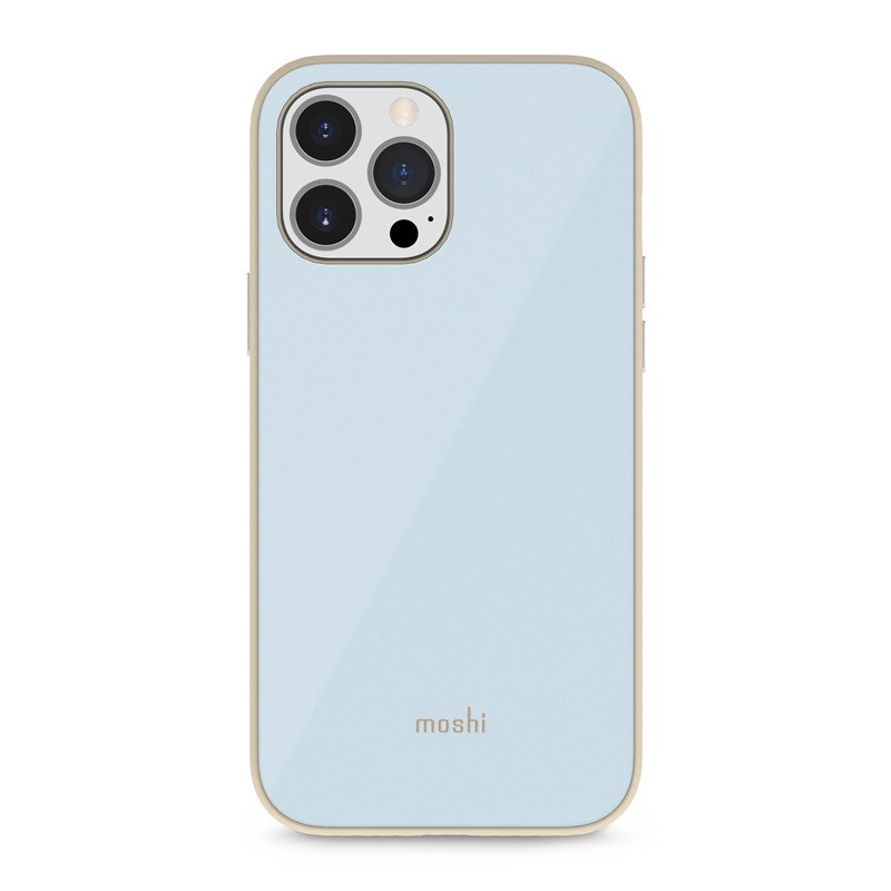 Etui Do iPhone 13 Pro Max ( System Snapto ) Moshi Iglaze Slim Hardshell Case Niebieski