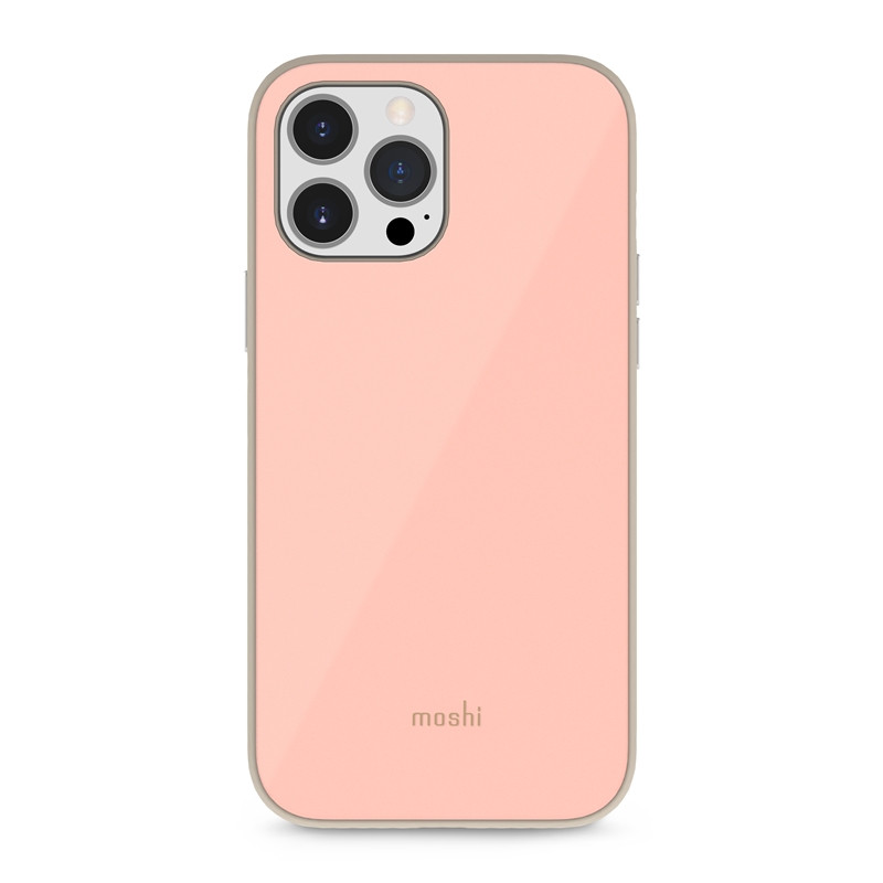 Etui Do iPhone 13 Pro Max ( System Snapto ) Moshi Iglaze Slim Hardshell Case Różowy