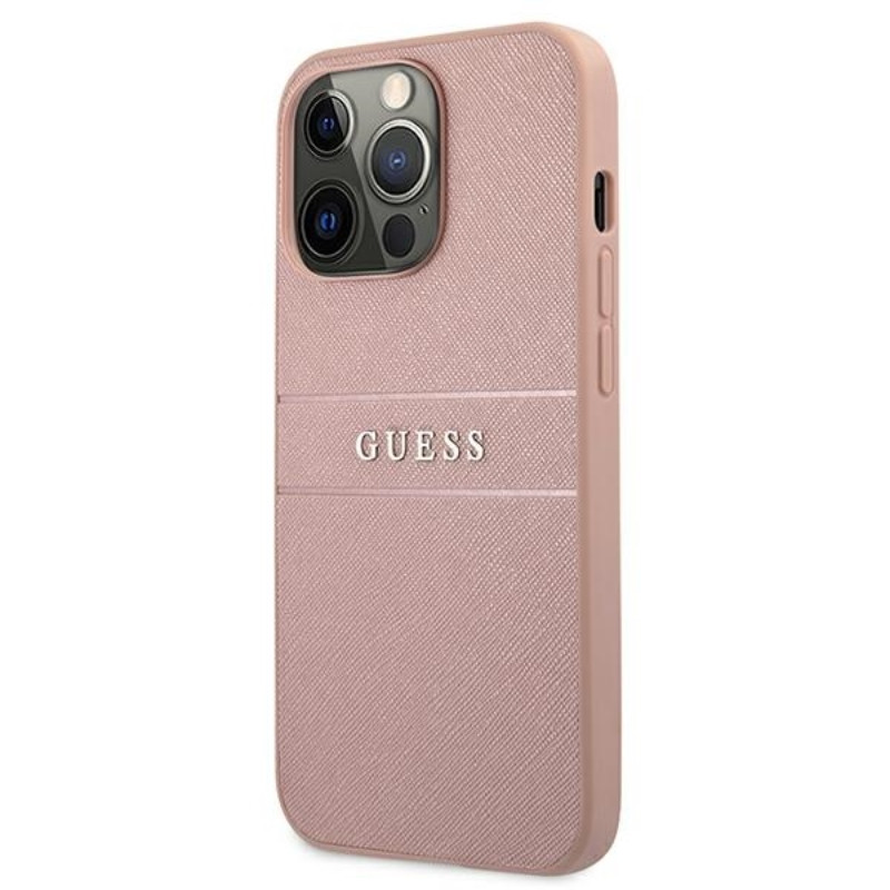 Etui Do iPhone 13 Pro Max Guess Saffiano Metal...