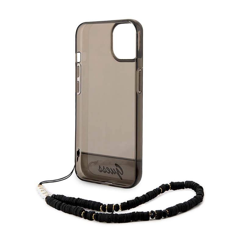 Etui Do iPhone 14 Guess Translucent Pearl Strap...