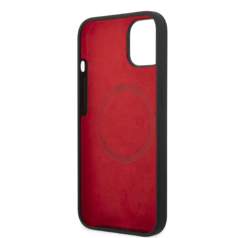 Etui Do iPhone 14 Ferrari Silicone Metal Logo...