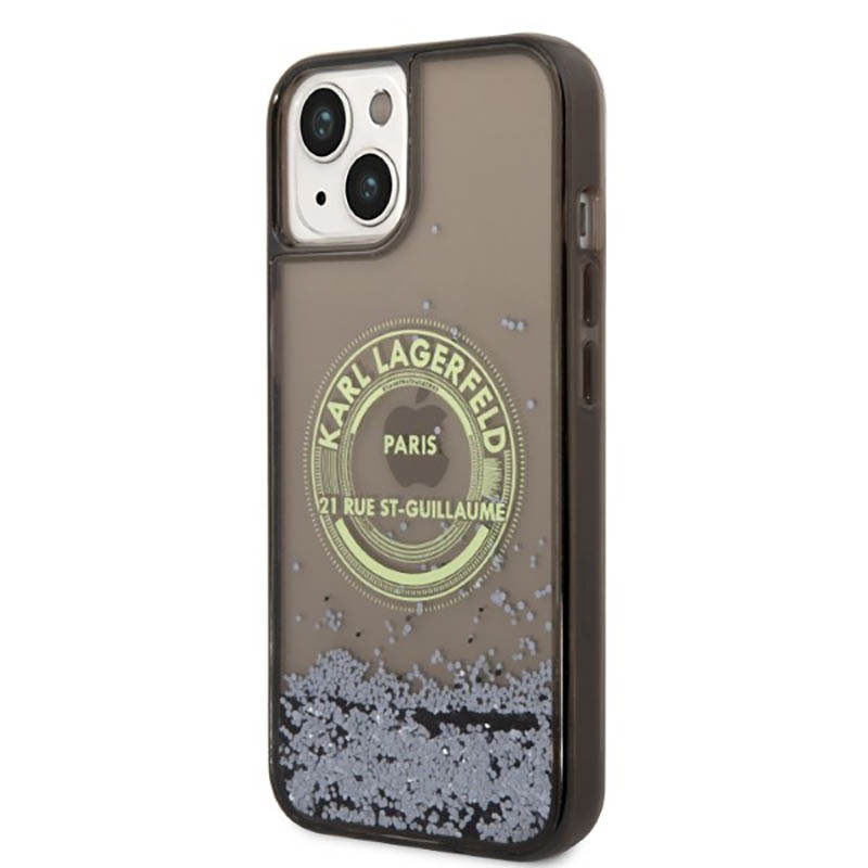 Etui Do iPhone 14 Karl Lagerfeld Liquid Glitter...