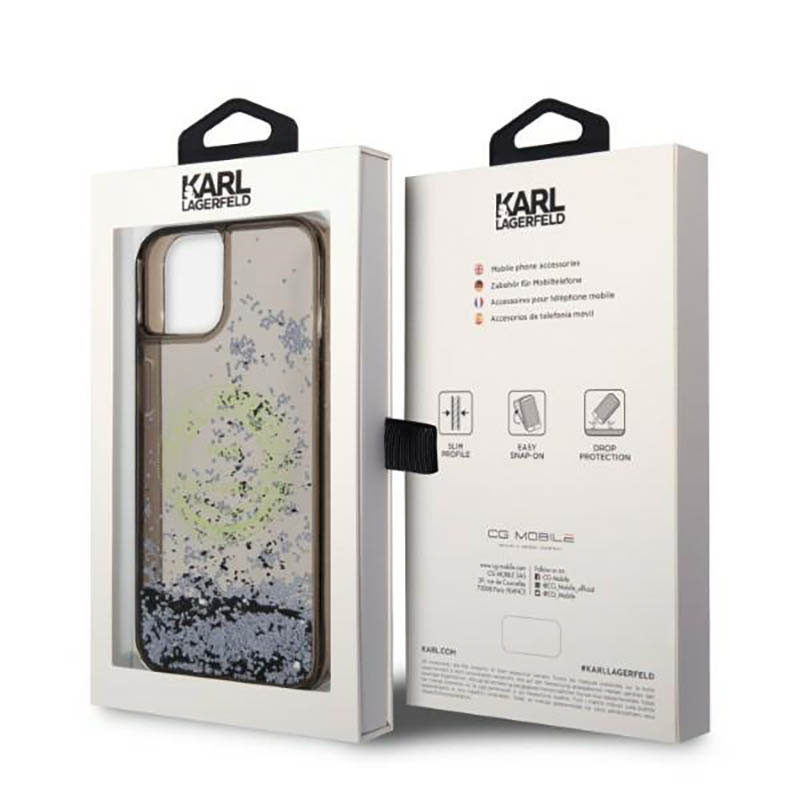 Etui Do iPhone 14 Karl Lagerfeld Liquid Glitter...