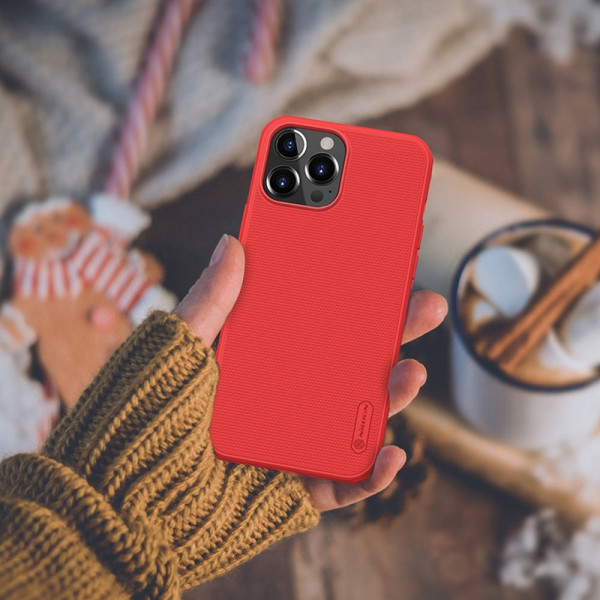 Etui Do Apple iPhone 13 Pro Max Nillkin Super Frosted Shield Pro Niebieski