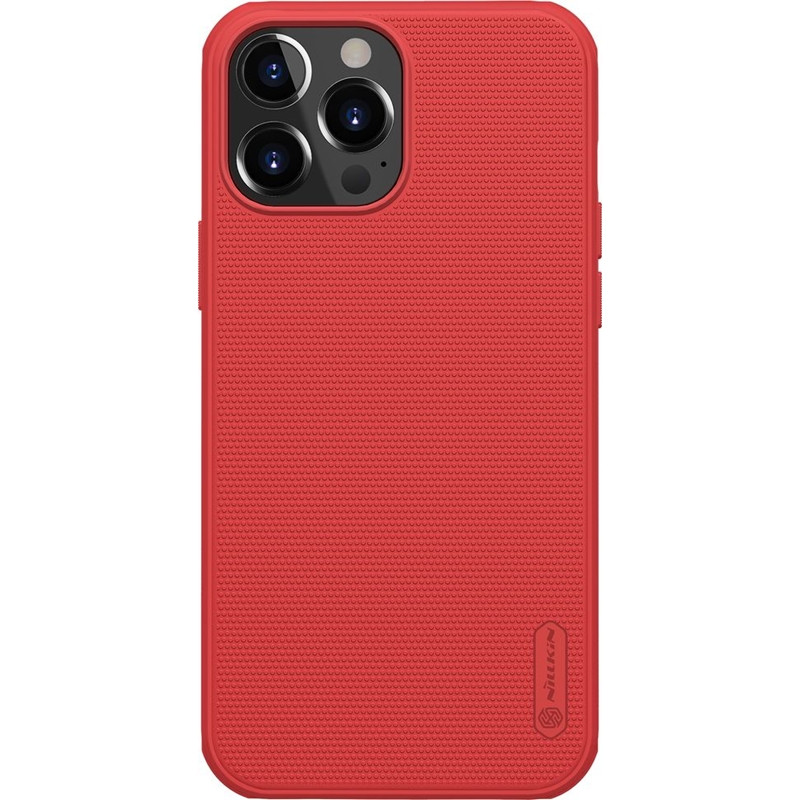 Etui Do Apple iPhone 13 Pro Max Nillkin Super Frosted Shield Pro Czerwony