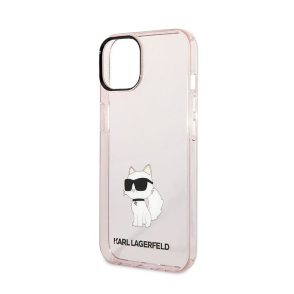 Etui Do iPhone 14 Karl Lagerfeld Iml NFT Choupette Różowy