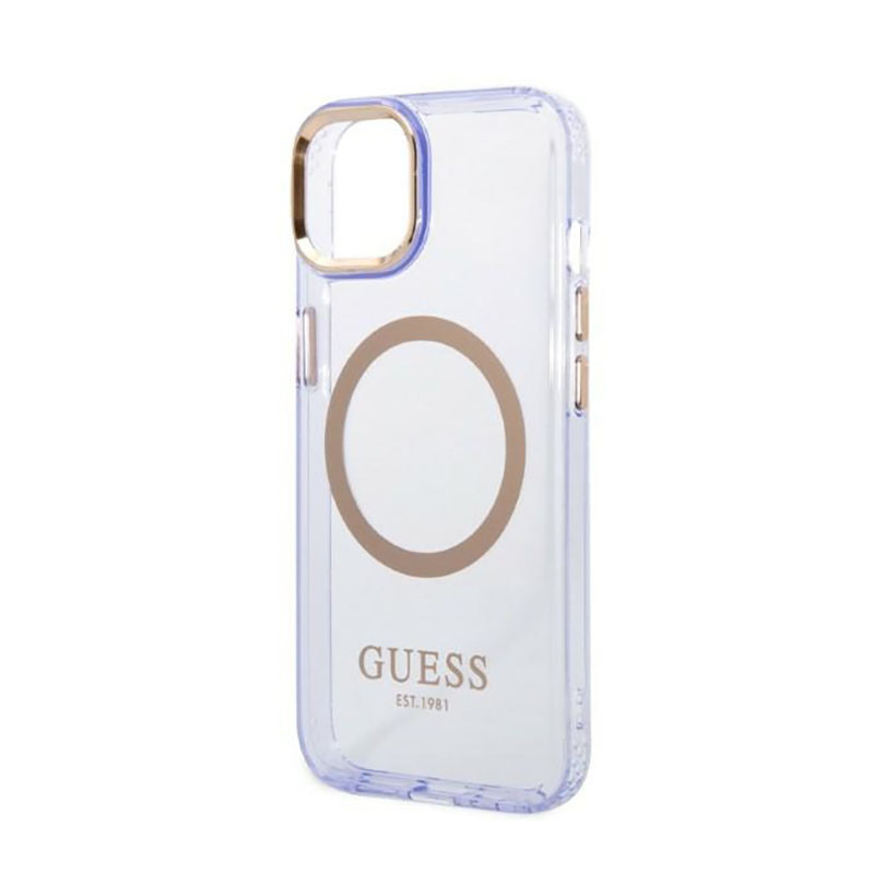 Etui Do iPhone 14 Guess Gold Outline...