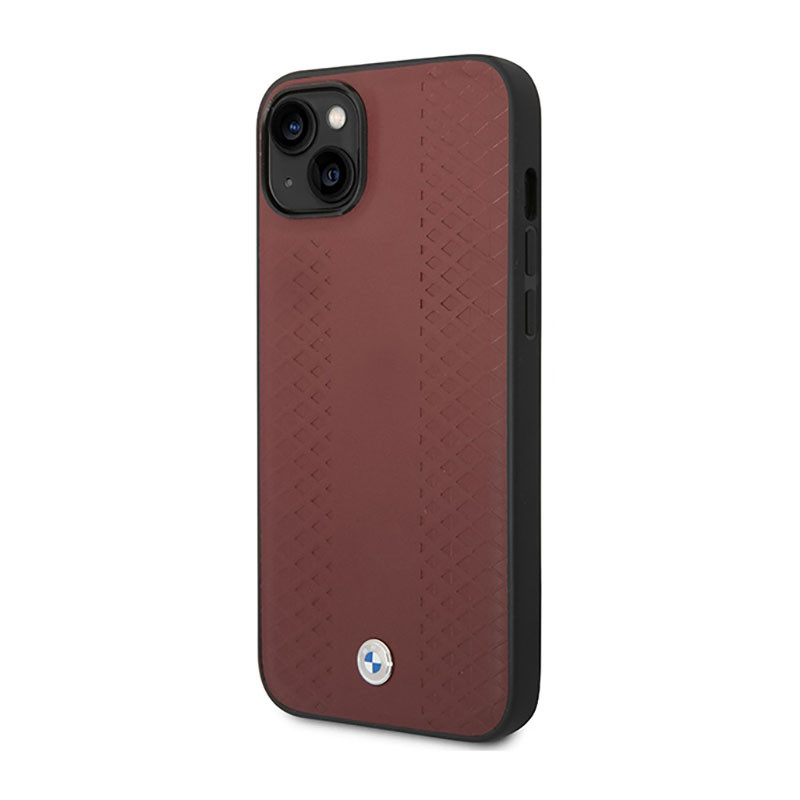 Etui Do iPhone 14 BMW Leather Diamond Pattern...