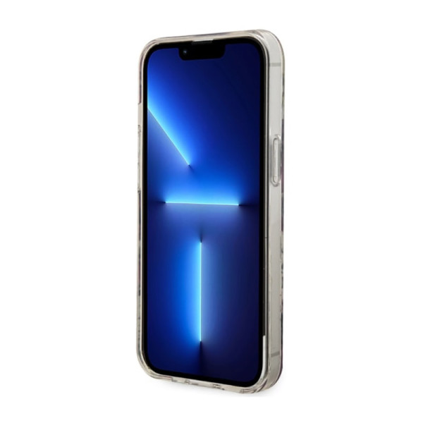 Etui Do iPhone 14 Guess Flower MagSafe Różowy